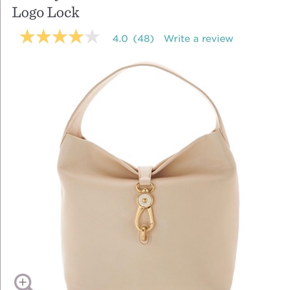 Dooney & Burke Florentine Hobo Bag Logo Lock